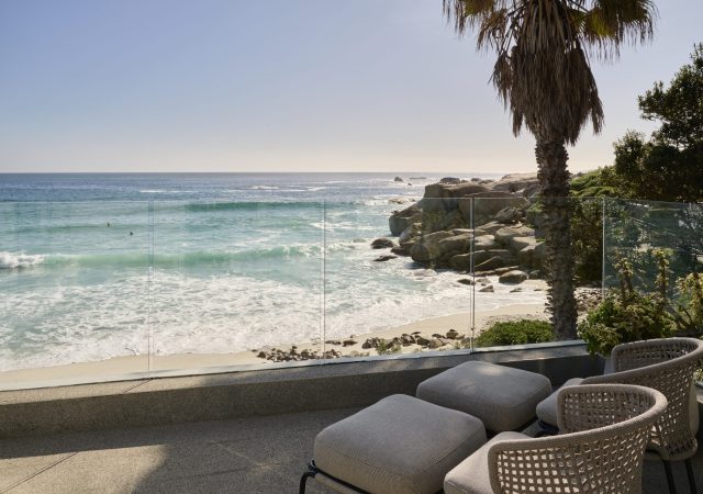 Nalu Villa, Glen Beach, Cape Town, South Africa. Client: Zambezi Crescent. Interior Designer & Stylist: Jena Gradwell. Photographer: Mark Williams.