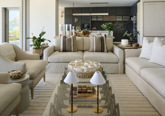 Nalu Villa, Glen Beach, Cape Town, South Africa. Client: Zambezi Crescent. Interior Designer & Stylist: Jena Gradwell. Photographer: Mark Williams.