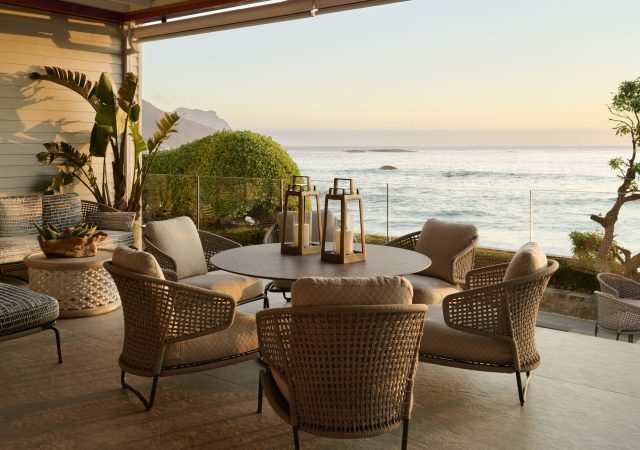 Nalu Villa, Glen Beach, Cape Town, South Africa. Client: Zambezi Crescent. Interior Designer & Stylist: Jena Gradwell. Photographer: Mark Williams.